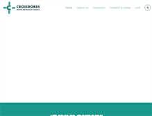 Tablet Screenshot of crossroadswaunakee.org